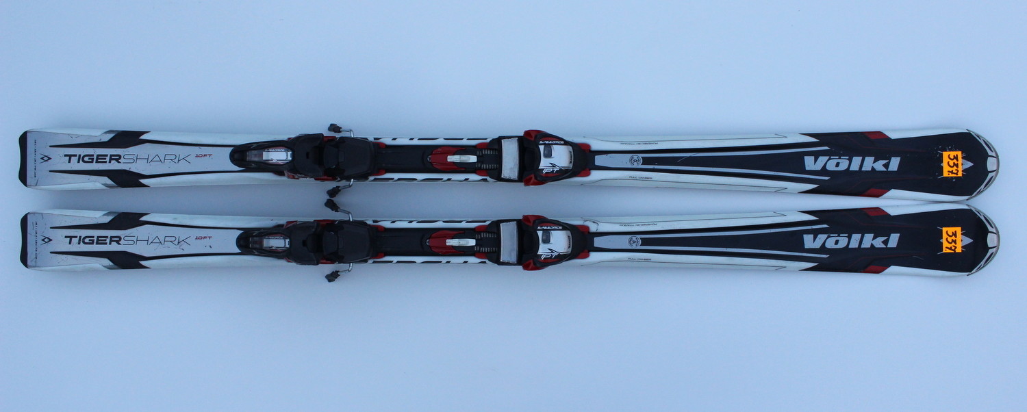 スキー 161 VOLKL TIGERSHARK VOLKL TIGERSHARK 10 FT 161 CM SKIS SKI + MARKER SPEEDRIDE