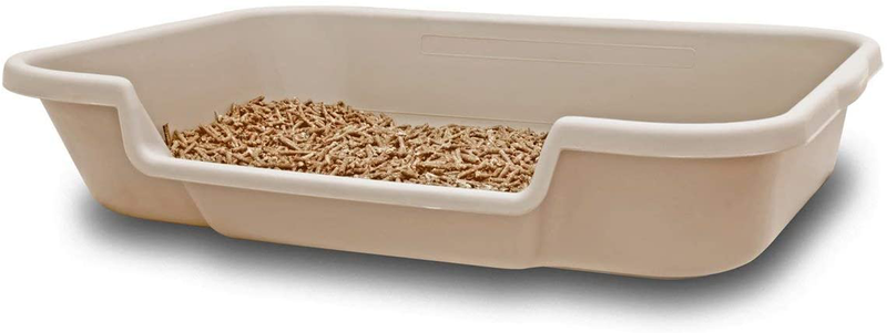 Senior Cat Litter Box 24″x20″x5″ Beach Sand