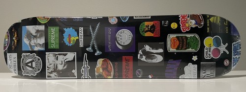 2021SS■Supreme■Stickers Skateboard Deck Supreme Stickers Skateboard Deck Tan - SS21 - US