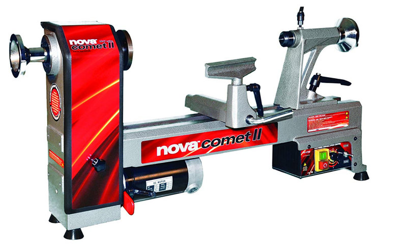 NOVA 46300 Comet II Variable Speed Mini Lathe 12-Inch x 16 1/2-Inch