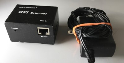 DVI Extender Using Cat5e Cable Extending Up To 50 Meter Supporting DDC & HDCP