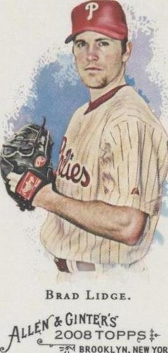 2008 Topps Allen & Ginter's - Brad Lidge #302