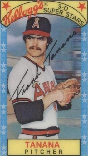 1979 Kellogg's 3-D Super Stars - Frank Tanana #55