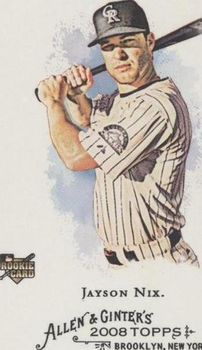 2008 Topps Allen & Ginter's - Jayson Nix #82