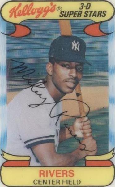 Kellogg's 1978 3-D Super Stars - Mickey Rivers #17