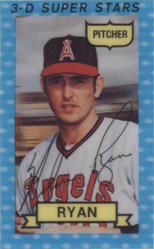 NOLAN RYAN~RARE (POP 258) 1974 KELLOGG'S 3-D SUPER STARS PSA-9