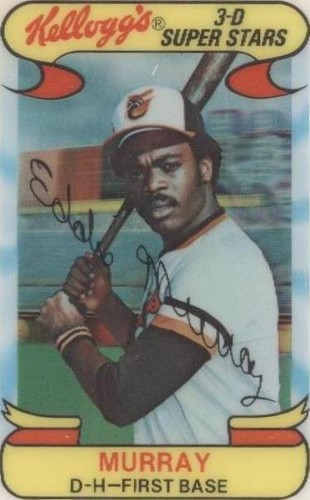 1978 Kellogg's 3-D Super Stars - Eddie Murray #25