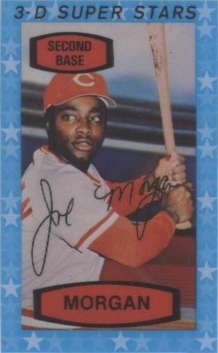 1975 Kellogg's 3-D Super Stars - Joe Morgan #27