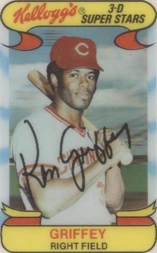 1978 Kellogg's 3-D Super Stars - Ken Griffey Sr. #4