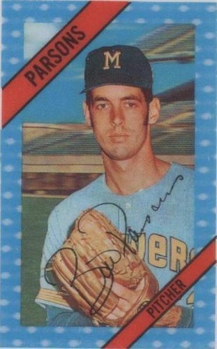 1972 Kellogg's 3-D Super Stars - Bill Parsons #05