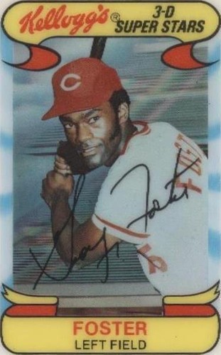 1978 Kellogg's 3-D Super Stars - George Foster #10