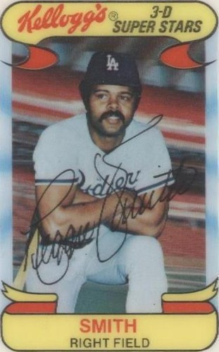 1978 Kellogg's 3-D Super Stars - Reggie Smith #34