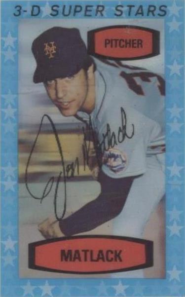 Kellogg's 3-D Super Stars 1975 - Jon Matlack #10