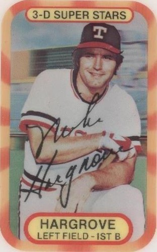 1977 Kellogg's 3-D Super Stars - Mike Hargrove #30