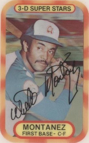 1977 Kellogg's 3-D Super Stars - Willie Montanez #31