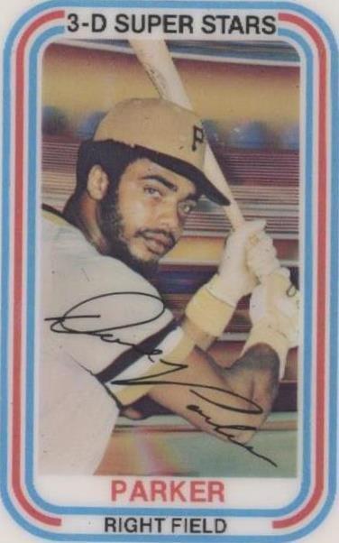 Kellogg's 1976 3-D Super Stars - Dave Parker #15