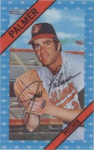 1972 Kellogg's 3-D Super Stars - Jim Palmer #13