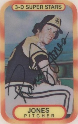 1977 Kellogg's 3-D Super Stars - Randy Jones #17