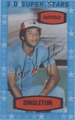 1975 Kellogg's 3-D Super Stars - Ken Singleton #40