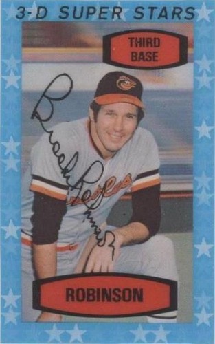 1975 Kellogg's 3-D Super Stars - Brooks Robinson #18