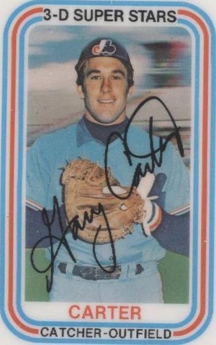 1976 Kellogg's 3-D Super Stars - Gary Carter #34