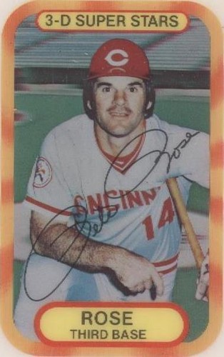 1977 Kellogg's 3-D Super Stars - Pete Rose #20