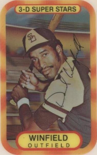 Kellogg's 1977 3-D Super Stars - Dave Winfield #28