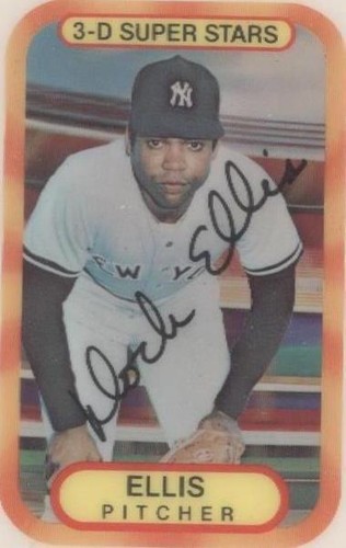 1977 Kellogg's 3-D Super Stars - Dock Ellis #4