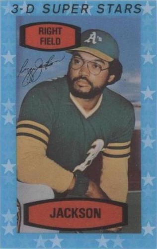 1975 Kellogg's 3-D Super Stars - Reggie Jackson #54