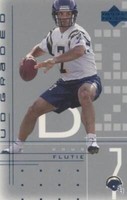 2001 UD Graded Doug Flutie #37