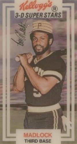 1983 Kellogg's 3-D Super Stars - Bill Madlock #18