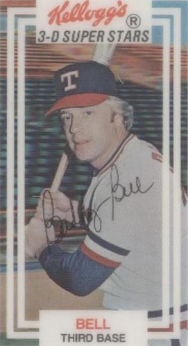 1983 Kellogg's 3-D Super Stars Baseball Trading Cards