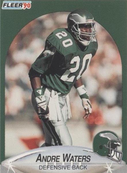 1990 Fleer Update Andre Waters #U-18