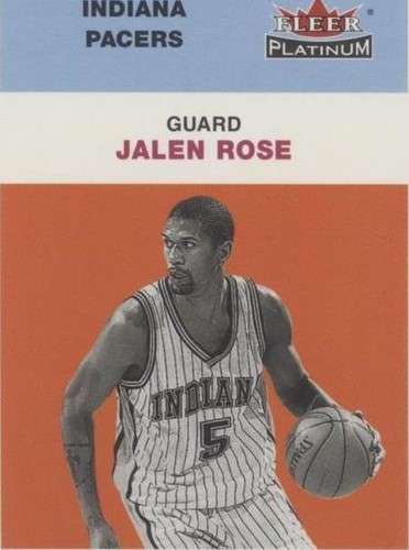 2001-02 Fleer Platinum - Jalen Rose #76
