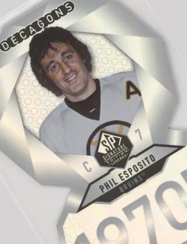 2020-21 Upper Deck SP Signature Edition Legends - Phil Esposito #DC-23