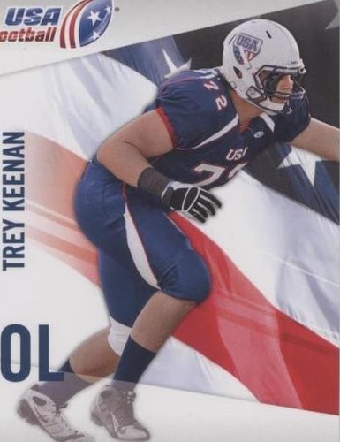 2012 Upper Deck USA Football Trey Keenan #48