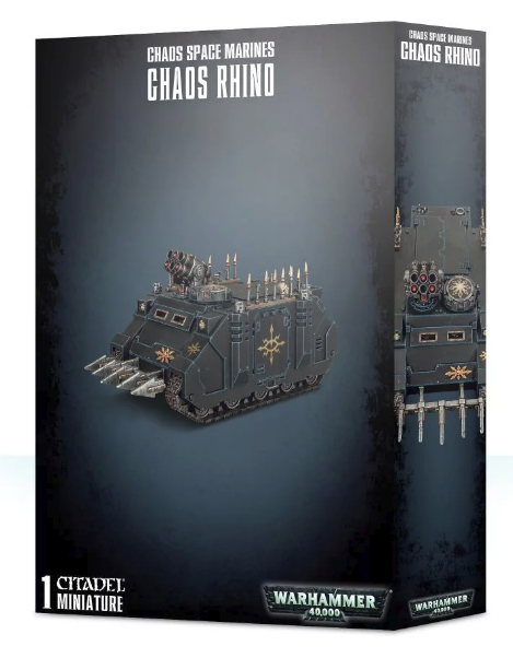 Космические Десантники Хаоса Rhino Warhammer 40K NIB