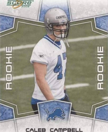 2008 Score Caleb Campbell #424