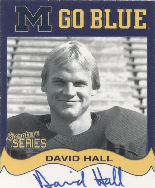 2006 TK Legacy Michigan Wolverines David Hall #MGB124
