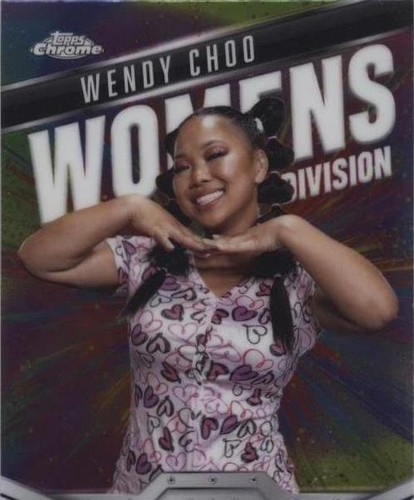 Wendy Choo 2025 Topps Chrome WWE X-Fractor #125 | eBay