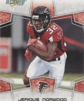 2008 Score Jerious Norwood #11