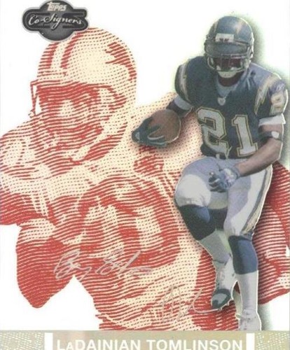 2007 Topps Co-Signers Barry Sanders LaDainian Tomlinson #12