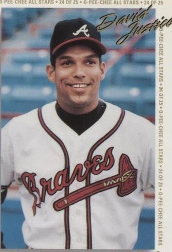 1994 O-Pee-Chee - David Justice #24