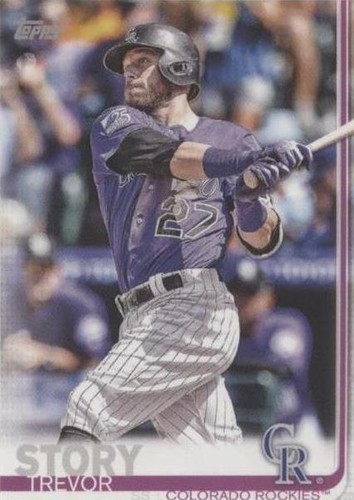 2019 Topps Mini - Trevor Story #460