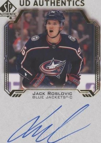 2021-22 SP Authentic - Jack Roslovic #UDA-JR