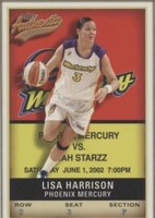 2002 Fleer Authentix WNBA - Lisa Harrison #41