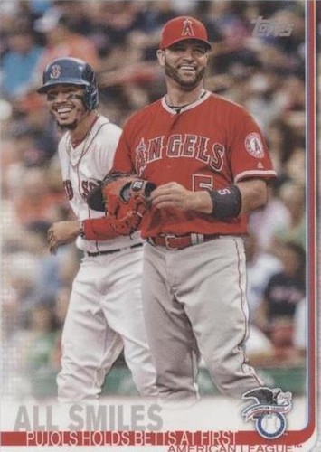 2019 Topps Mini - Albert Pujols Mookie Betts #295