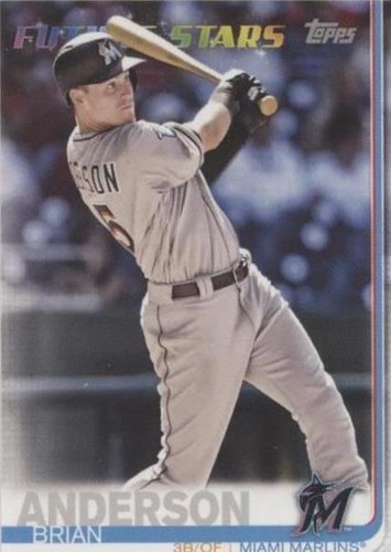 2019 Topps Mini - Brian Anderson #212
