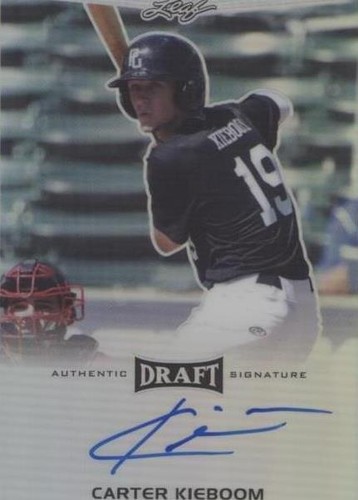 2016 Leaf Metal Draft - Carter Kieboom #BA-CK1