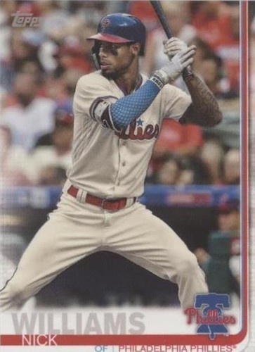 2019 Topps Mini - Nick Williams #543